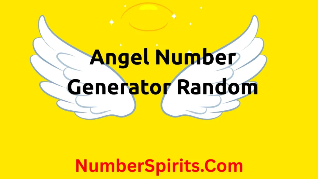 Angel Number Generator Random
