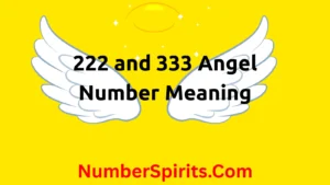 Read more about the article 222 and 333 Angel Number Meaning