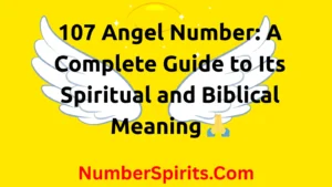 Read more about the article 107 Angel Number: A Complete Guide to Its Spiritual and Biblical Meaning 🙏