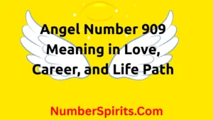 Read more about the article Angel Number 909 Meaning in Love, Career, and Life Path
